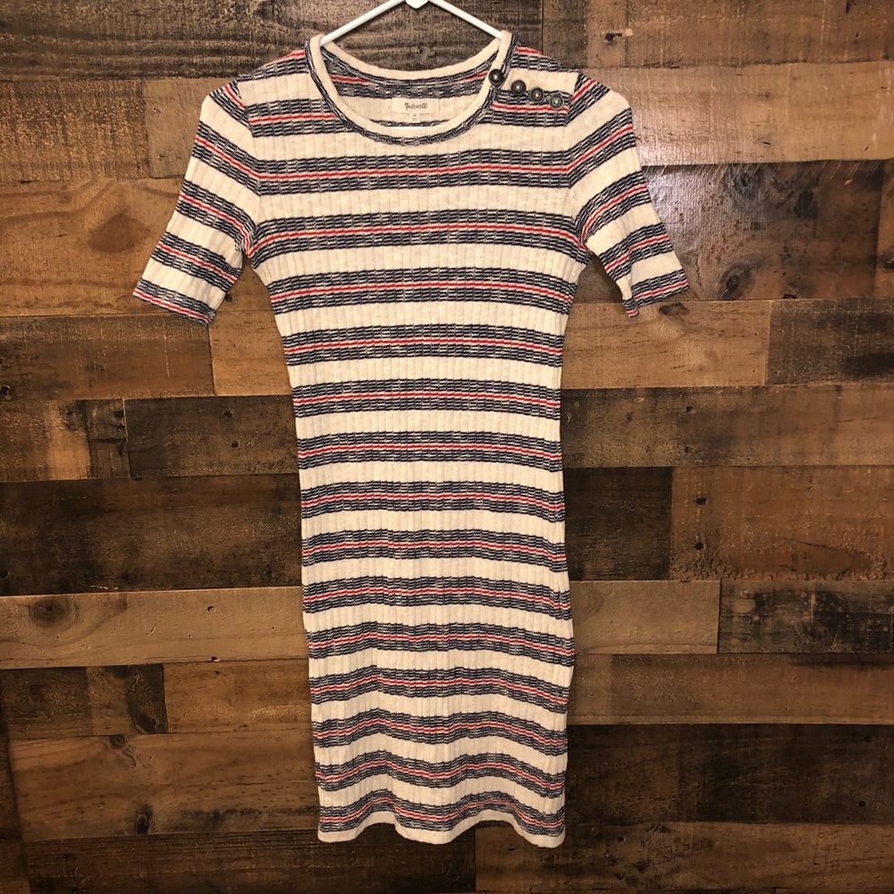 Madewell ribbed dress